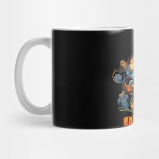 Halloween Scary  Witch Design Mug